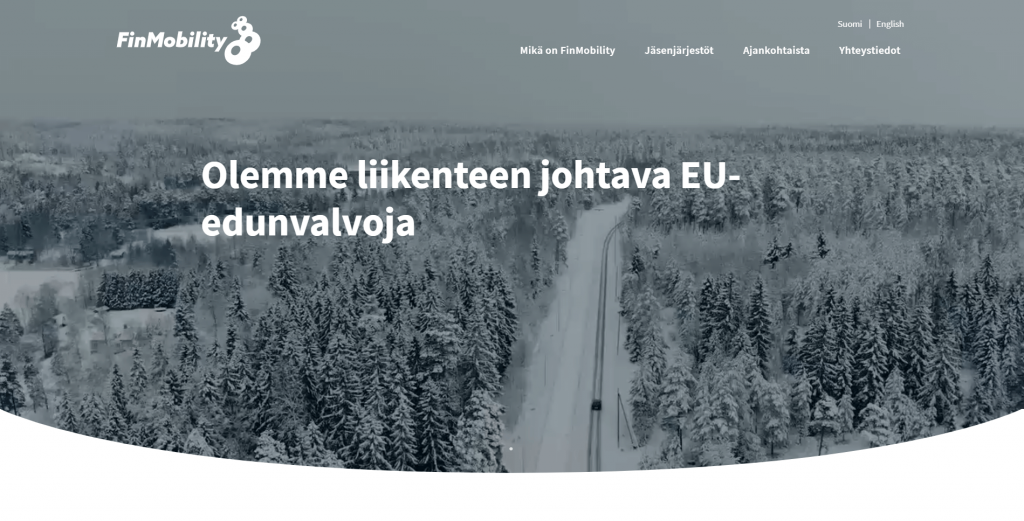 Sivut yhdistykselle Finmobility - etusivu