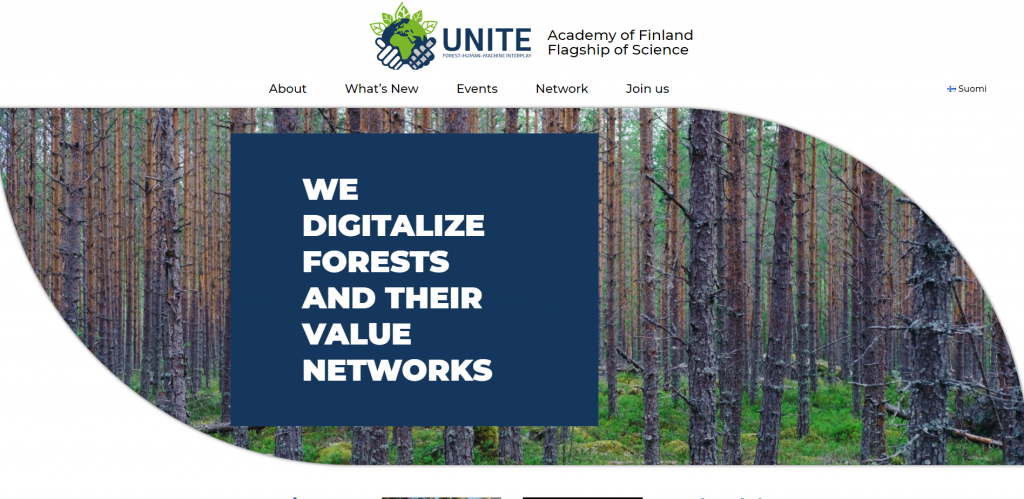 UNITE nettisivut - uudet kotisivut