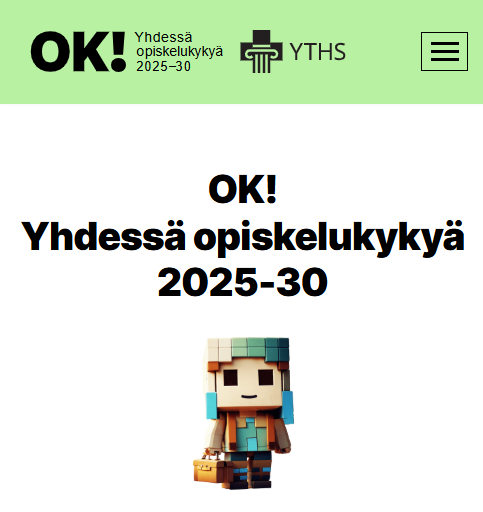 Kampanjasivusto mobiili YTHS