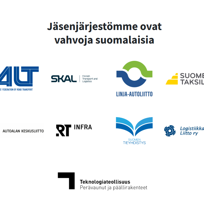 Sivut yritykselle Finmobility - jäsenjärjestöt