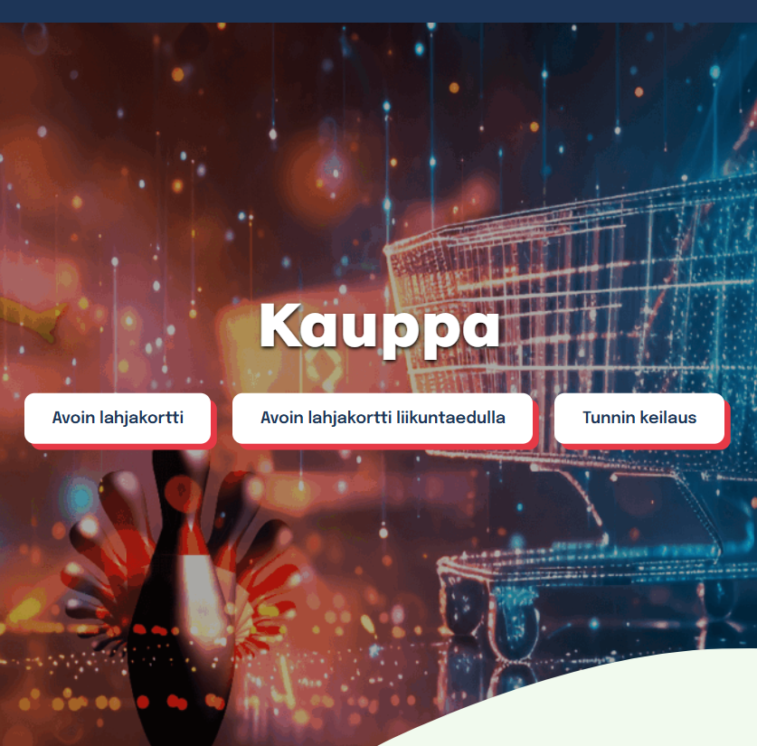 Verkkokauppa ja kotisivujen uudistaminen Bowlingille