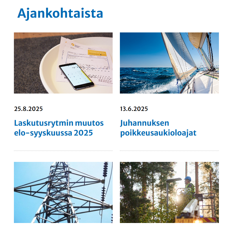 Ilmeen kevyt uudistus - ajankohtaista Naantalin Energia