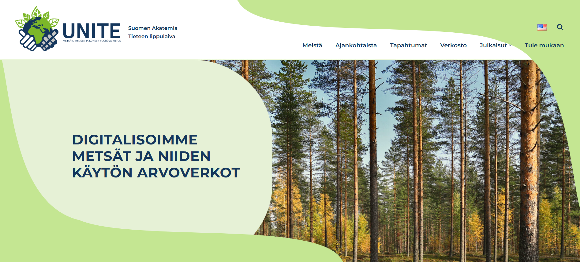 UNITE nettisivut - uudet kotisivut