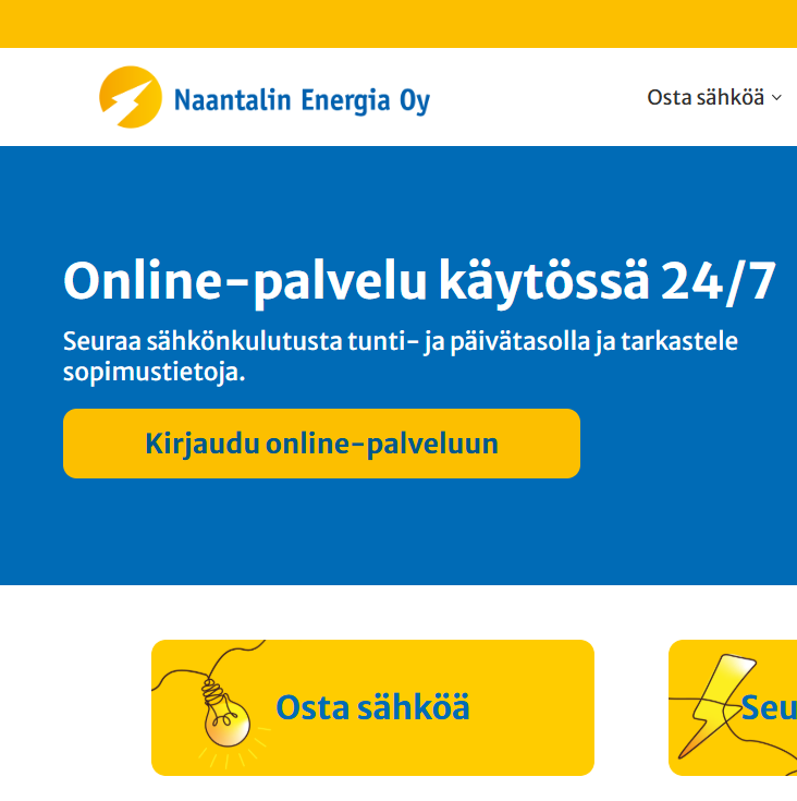 Saavutettavuusauditointi Naantalin Energia
