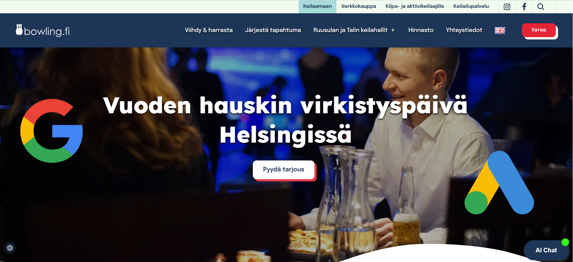 Kohderyhmien tavoittaminen digimarkkinoinnilla - Bowling.fi