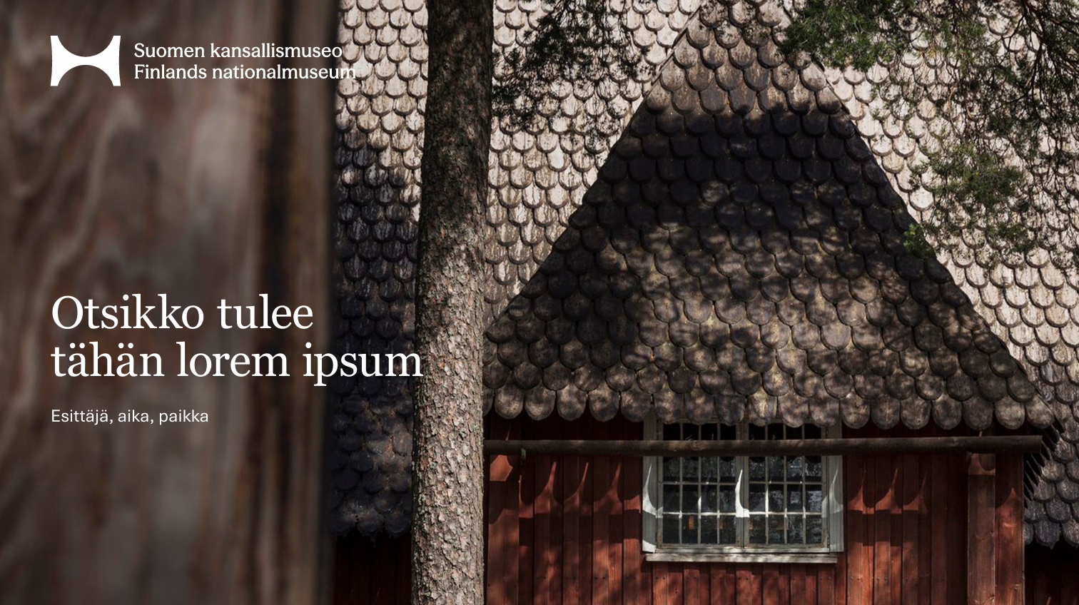 PowerPoint-pohja Museovirastolle